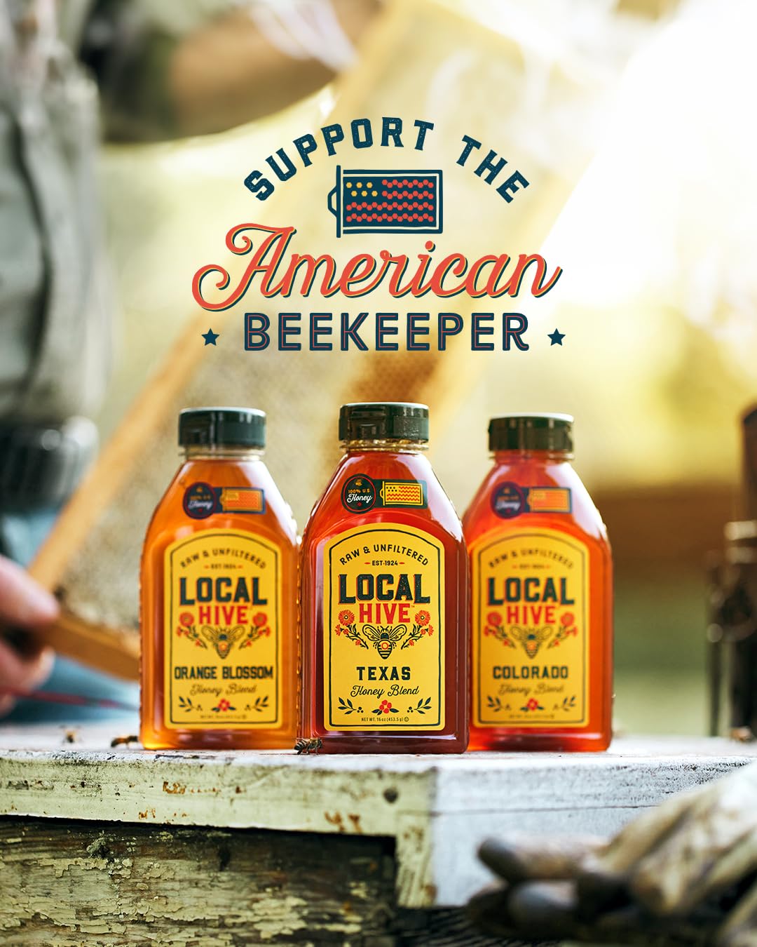 π― Local Hive Wildflower Raw Unfiltered Honey β 16oz - Image 7