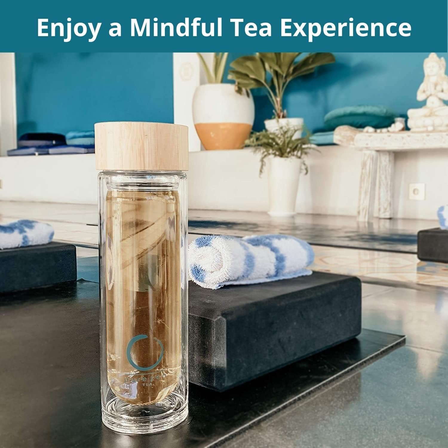 🍵 Pure Zen Glass Tea Infuser Bottle (15 oz) - Image 6