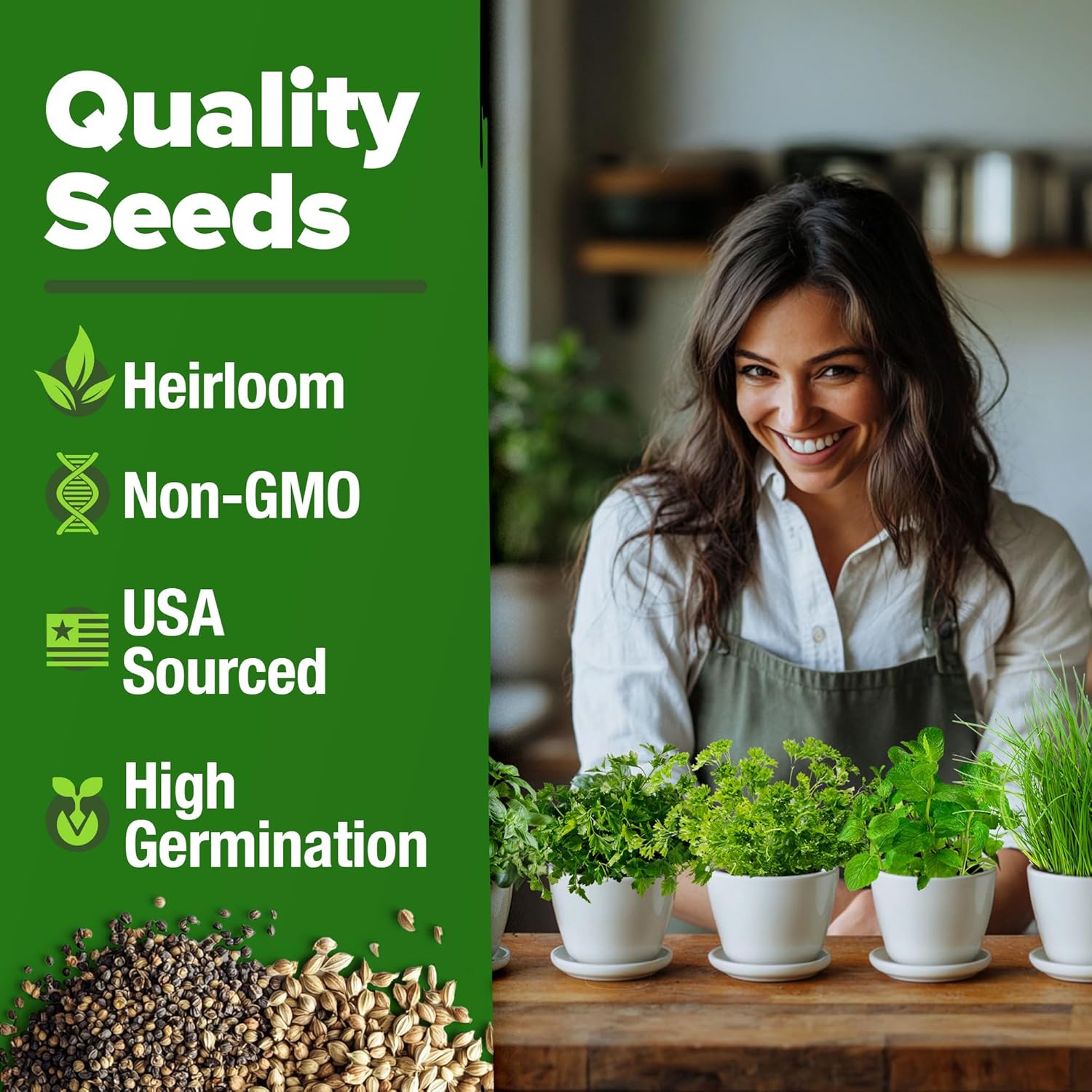🌱 HOME GROWN Indoor Herb Garden Starter Kit - Image 8