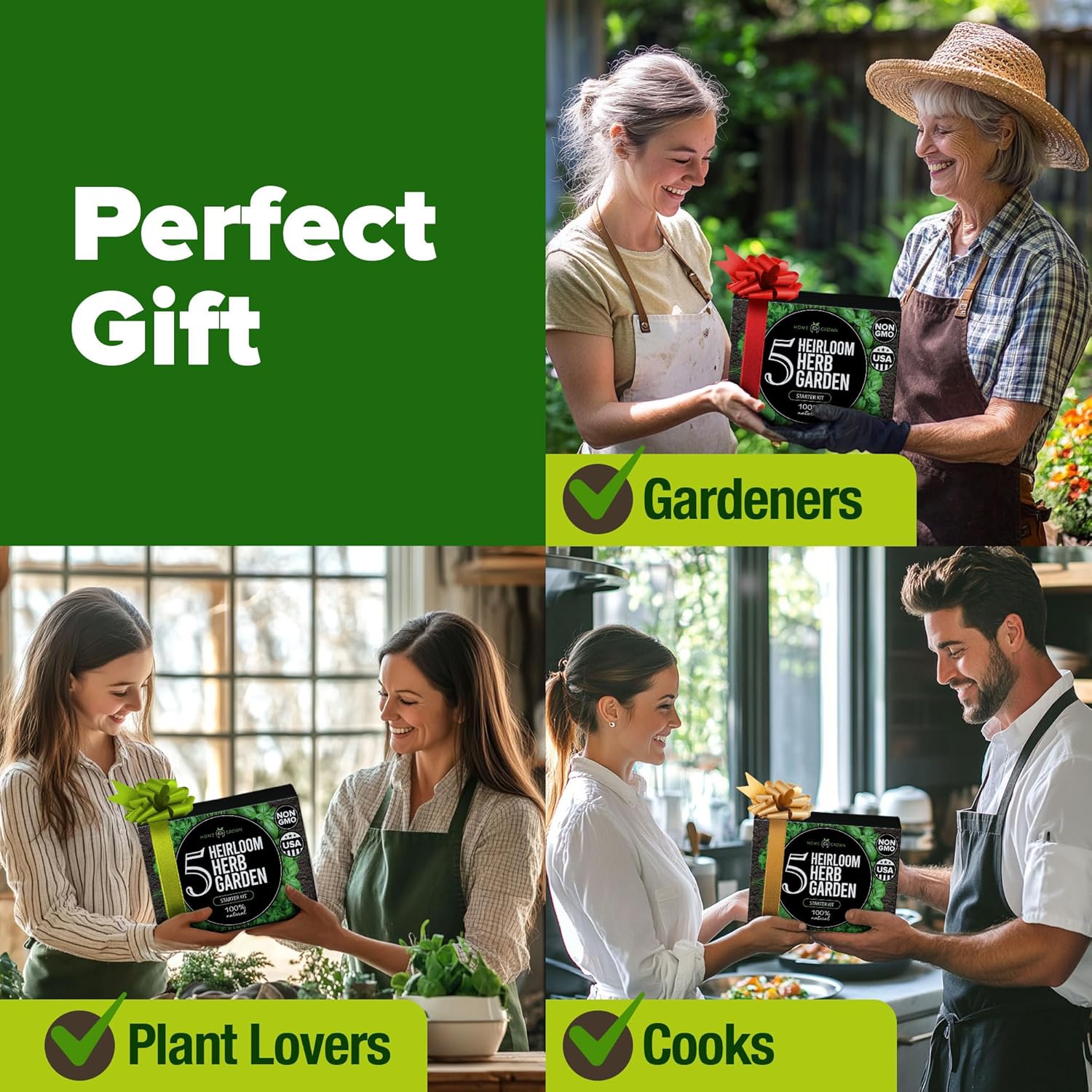 🌱 HOME GROWN Indoor Herb Garden Starter Kit - Image 5