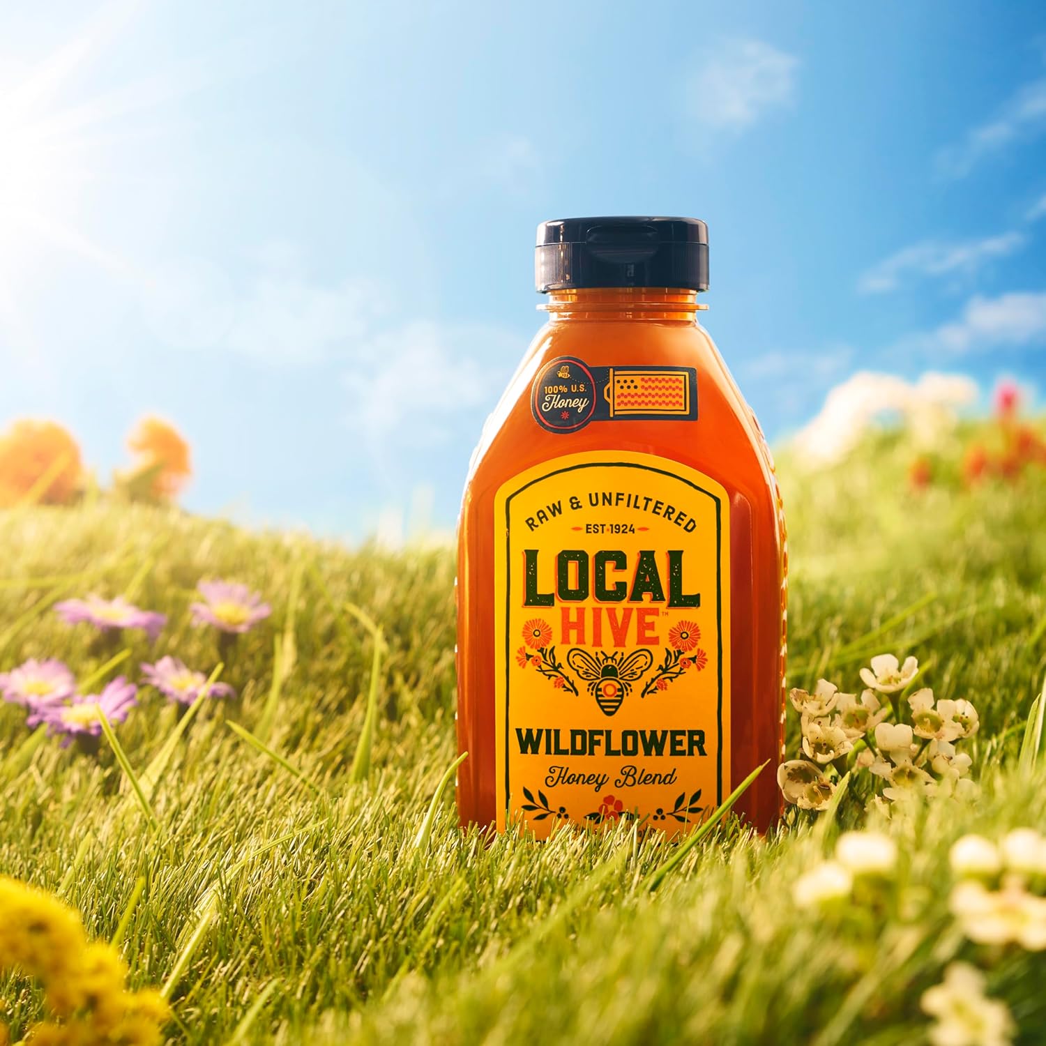 π― Local Hive Wildflower Raw Unfiltered Honey β 16oz - Image 8